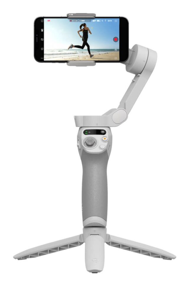 DJI Osmo Mobile SE Smartphone camera stabilizer Grey  White - imagine 4