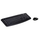 HP 300 keyboard RF Wireless Black - imagine 2