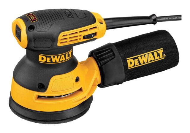 DeWALT DWE6423-QS portable sander Orbital sander 12000 OPM Black  Yellow 280 W - imagine 7