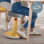 Leitz Ergo Cosy Active Sit Stand Stool 2 in1 - imagine 12