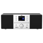 JVC RD-E874B Tower Bluetooth 20 W Black  Silver