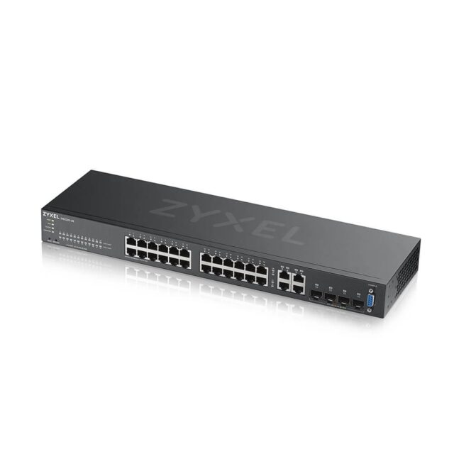 Zyxel GS2220-28-EU0101F network switch Managed L2 Gigabit Ethernet (10/100/1000) Black - imagine 4