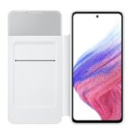 Etui Samsung EF-EA536PW A53 5G A536biały/white S View Wallet Cover - imagine 3