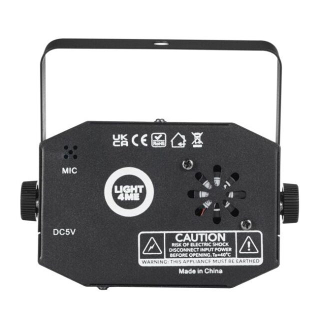 LIGHT4ME GIG Set 1 - set (smoke machine + 1 litre smoke fluid + 4-in-1 lighting effect) - imagine 3