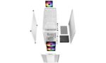 DeepCool CC360 WH ARGB Mini Tower White - imagine 10