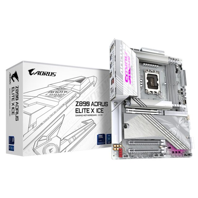 GIGABYTE Z890 AORUS ELITE X ICE Motherboard - imagine 4
