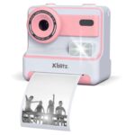 FLASH PINK  INSTANT CAMERA WITH THERMAL PRINTER FOR CHILDREN - imagine 4