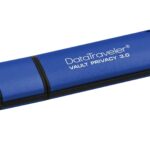 Kingston Technology DataTraveler Vault Privacy 3.0 4GB USB flash drive USB Type-A 3.2 Gen 1 (3.1 Gen 1) Blue