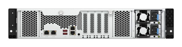 QNAP TS-H1277AXU-RP NAS Rack (2U) AMD Ryzen™ 5 16 GB DDR5 0 TB QuTS hero Black - imagine 8