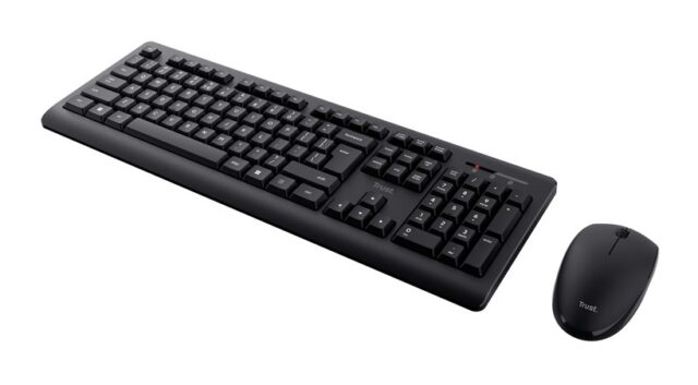 Trust Primo - set (wireless keyboard + wireless mouse)  black - imagine 3
