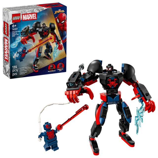 LEGO MARVEL 76337 Miles Morales Mech vs. Spider-Man 2099 - imagine 10