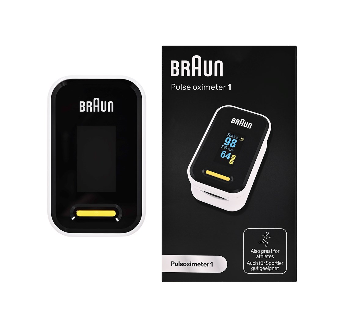 cps-9199aeeb7e22804ac5509c60b5008aa8-2026-01-18-00-32-54 Braun YK-81CEU pulse oximeter Black Stainless steel - imagine 1
