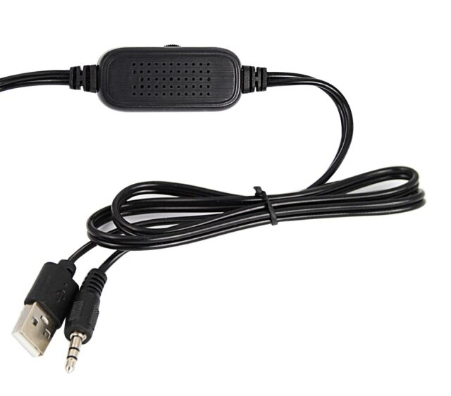 Esperanza EGS108 Speakers 2.0 LED Black 6W - imagine 4