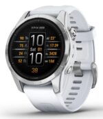 Garmin epix Pro (Gen 2) 3.05 cm (1.2 ) AMOLED 42 mm Digital 390 x 390 pixels Touchscreen Silver Wi-Fi GPS (satellite)