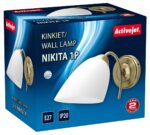 Classic single wall lamp Activejet NIKITA Patyna E27 for the living room - imagine 3