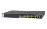 NETGEAR M4300-28G-PoE+ Managed L2/L3/L4 10G Ethernet (100/1000/10000) Power over Ethernet (PoE) 1U Black - imagine 2