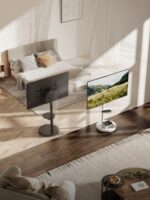 Gembird TVS-86TR-01-W TV floor stand  37  - 86   white - imagine 13