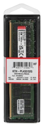 Kingston dedicated memory for HPE/HP 32GB DDR4-3200Mhz Reg ECC Module - imagine 4