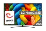 LG NanoCell AI 86NANO81A3A TV 2.18 m (86 ) 4K Ultra HD Smart TV Wi-Fi Black