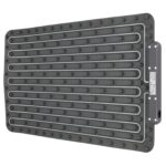 EXTRALINK ELEKTRYCZNA MATA GRZEWCZA SZARA 63X38 CM 400W - imagine 3