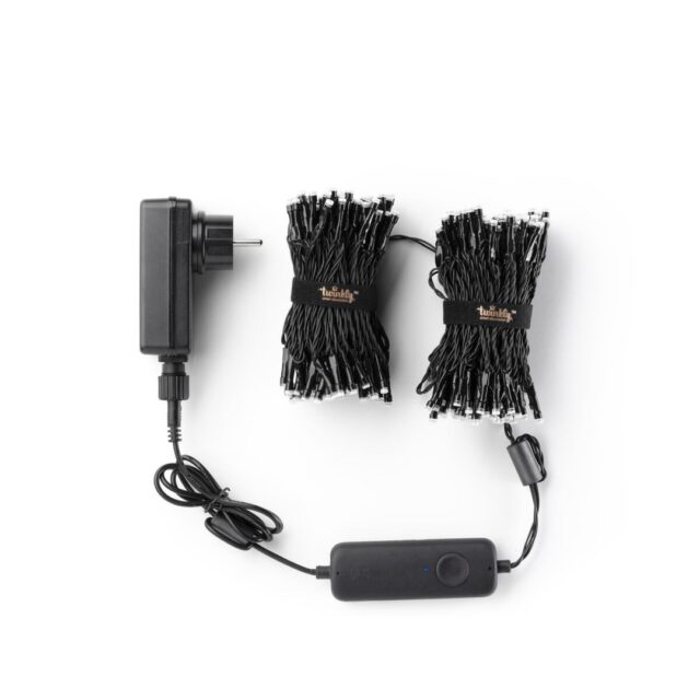 TWINKLY Strings 250 (TWS250STP-BEU) Smart Christmas tree lights 250 LED RGB 20 m - imagine 10