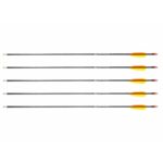 Poe Lang 28’ fibreglass arrows - set of 5 (D-055-B3)
