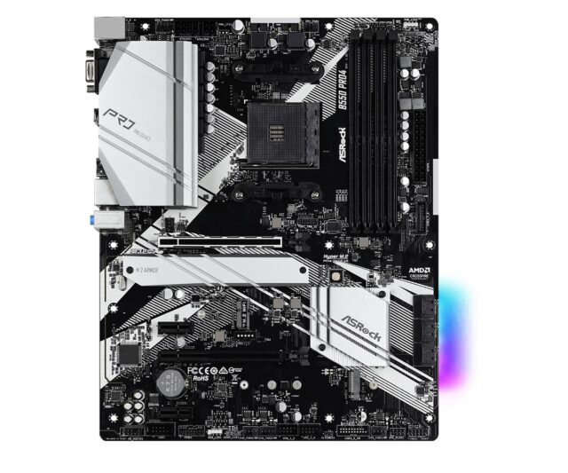 Asrock B550 Pro4 Socket AM4 ATX AMD  B550 - imagine 2