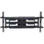 Manhattan TV & Monitor Mount  Wall  Full Motion  1 screen  Screen Sizes: 37-75   Black  VESA 200x200 to 800x400mm  Max 75kg  LFD  Tilt & Swivel with 3 Pivots  Lifetime Warranty - imagine 3