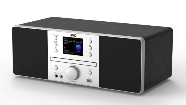 JVC RD-E874B Tower Bluetooth 20 W Black  Silver - imagine 2