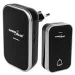 GreenBlue GB157 B Kinetic Battery-free Wireless Dorr Bell  Melodies  Black  Range up to 200m  IP44 - imagine 5