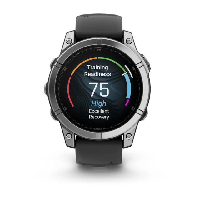 Garmin Fenix E 3.3 cm (1.3 ) AMOLED 47 mm Digital 416 × 416 pixels Touchscreen Stainless steel Wi-Fi GPS (satellite) - imagine 7