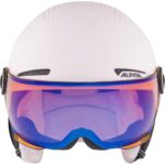 WINTER HELMET ALPINA ZUPO VISOR Q-LITE ROSE MATT 51-55 - imagine 2