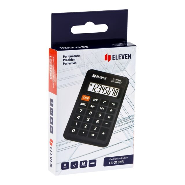 Eleven LC-310NR pocket calculator - imagine 7