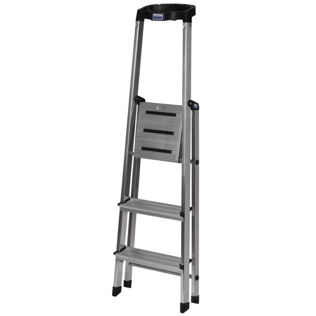 Krause Safety Folding ladder silver - imagine 5