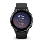 Garmin Vivoactive 5 3.05 cm (1.2 ) AMOLED 42 mm Digital 390 x 390 pixels Touchscreen Black Wi-Fi GPS (satellite) - imagine 4