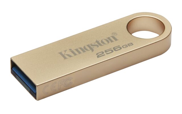 Kingston Technology DataTraveler 256GB 220MB/s Metal USB 3.2 Gen 1 SE9 G3 - imagine 3