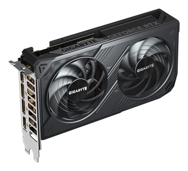 GIGABYTE GeForce RTX 5060 WINDFORCE 8G Graphics Card - 8GB GDDR7  128bit  PCI-E 5.0  2497 MHz Core Clock  3 x DisplayPort  1 x HDMI  GV-N5060WF2-8GD - imagine 5