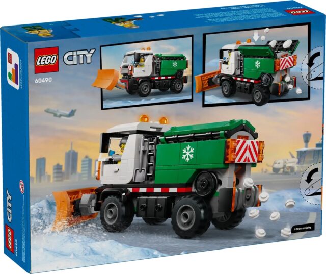 LEGO CITY 60490 Snowplow - imagine 2