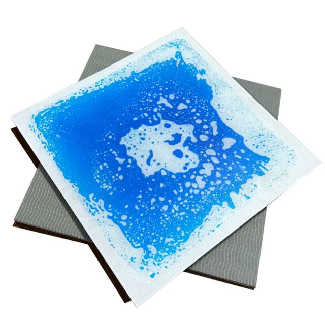 Tullo Sensory path – colorful sensory tiles with liquid 4 pcs - imagine 3