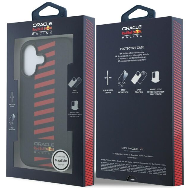 Case Red Bull Meshed Powerbar MagSafe for iPhone 17 Pro Max navy - imagine 8