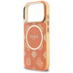 Case Guess IML Peony Dot MagSafe for  iPhone 17 Pro orange - imagine 6