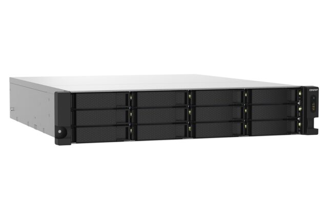 QNAP TS-1232PXU-RP NAS Rack (2U) Annapurna Labs AL324 4 GB DDR4 0 TB QNAP QTS Black - imagine 3