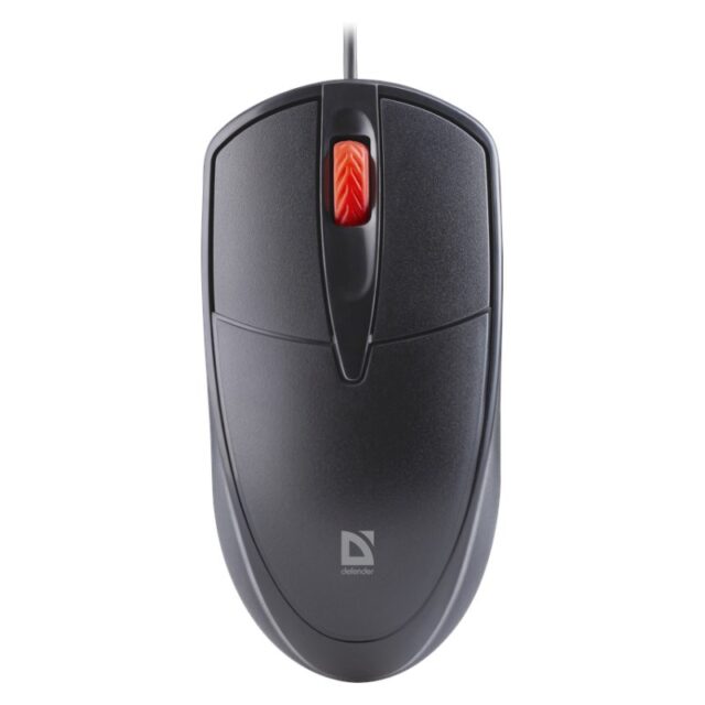 MOUSE DEFENDER ICON MB-057 OPTICAL 1000dpi 3P BLACK SILENT CLICK - imagine 4