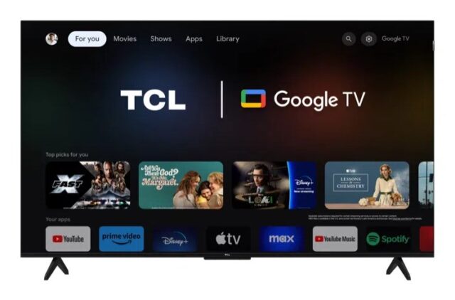 TCL T7B 55T7B TV 139.7 cm (55 ) 4K Ultra HD Smart TV Wi-Fi Black  Titanium 600 cd/m2 - imagine 5