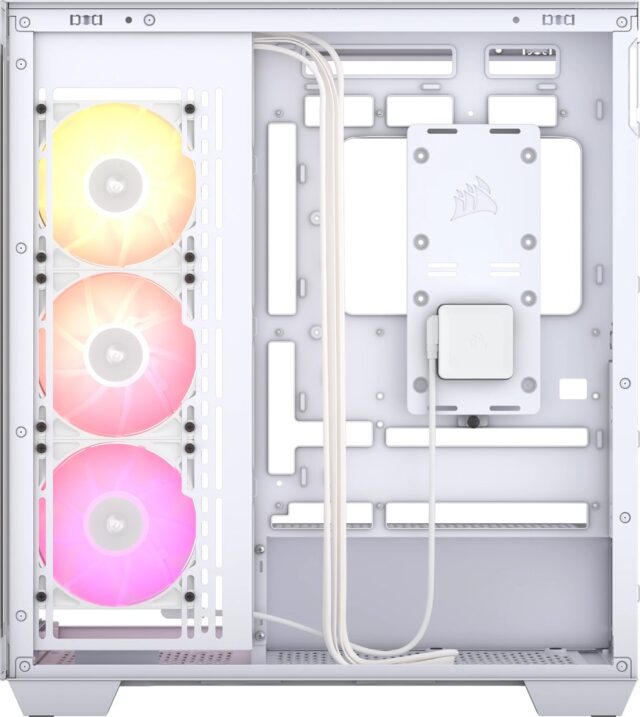 Corsair iCUE LINK 3500X RGB Midi Tower White - imagine 5