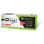 Techly ICA-PLB 490 TV mount 2.03 m (80 ) Black - imagine 2