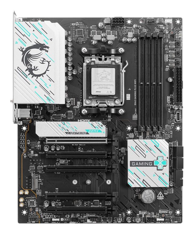MSI B840 GAMING PLUS WIFI motherboard AMD B840 Socket AM5 ATX - imagine 2