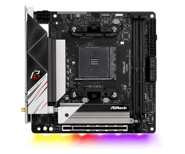 Asrock B550 Phantom Gaming-ITX/a Socket AM4 mini ITX AMD  B550 - imagine 2