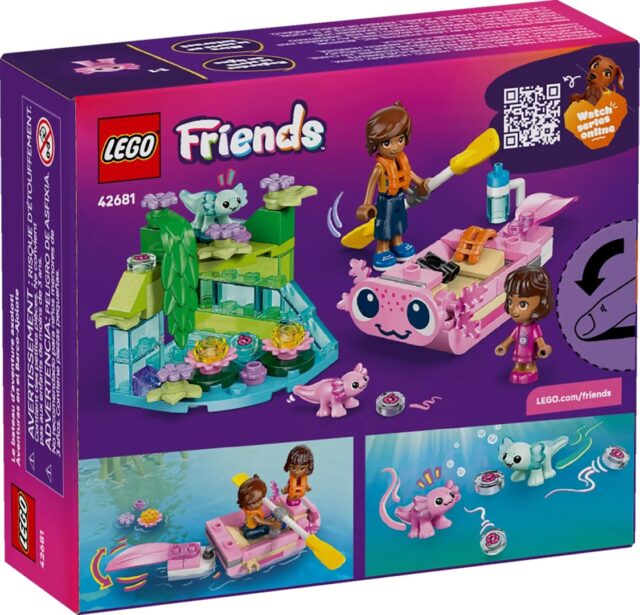 LEGO Friends 42681 Łódź przygodowa z aksolotlem - imagine 2