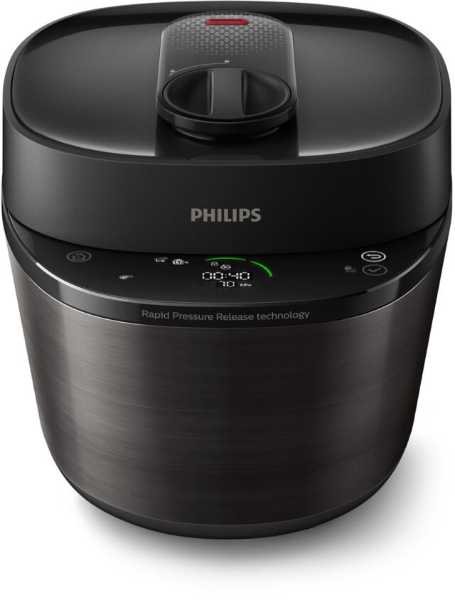 Philips | HD2151/40 | All-in-one Pressure Cooker | 1000 W | 5 L | Number of programs 12 | Black - imagine 13